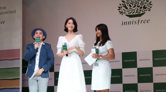 Yoona SNSD di peluncuran innisfree Color Clay Mask (Foto: Intan Kemala Sari/kumparan)