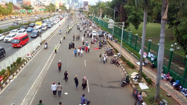 Pembubaran Massa Aksi 299 (Foto: Adim Mugni/kumparan)