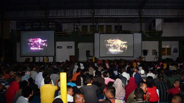 Jokowi Nonton Film G30S/PKI di Bogor (Foto: Biro Setpres)