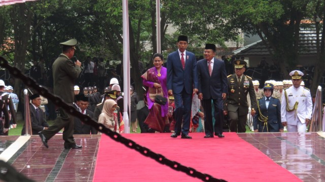 Jokowi di Lubang Buaya (Foto: Yudhistira AS/kumparan)