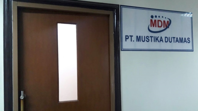Kantor PT Mustika Dutamas (Foto: Fadjar Hadi/kumparan)