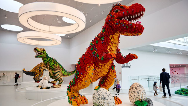 Dinosaurus di Lego House  Foto: Dok. Lego