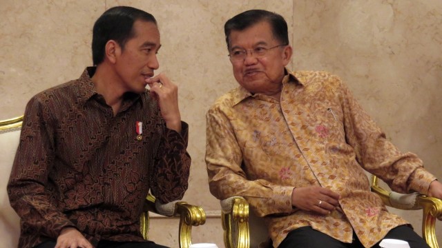 Jokowi dan JK di Sidang Kabinet Paripurna  (Foto: Yudhistira Amran/kumparan)