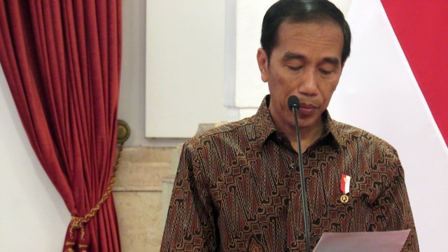 Jokowi di Sidang Kabinet Paripurna  (Foto: Yudhistira Amran/kumparan)