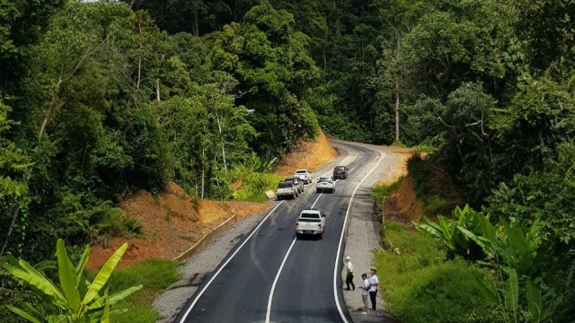 Ruas jalan di Kalimantan Utara. Foto: Dok. PUPR