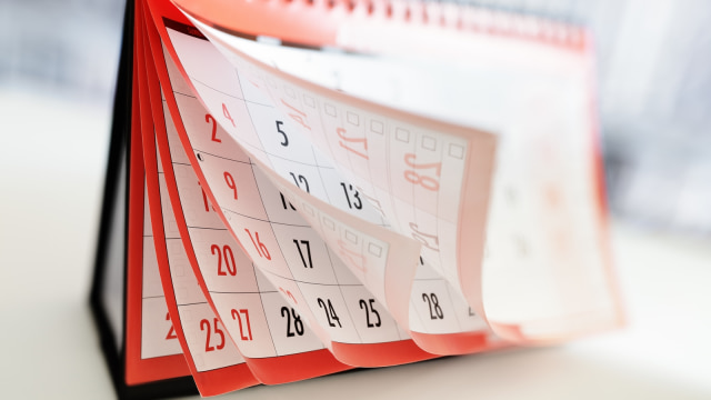 Ilustrasi Kalender (Foto: Shutterstock)
