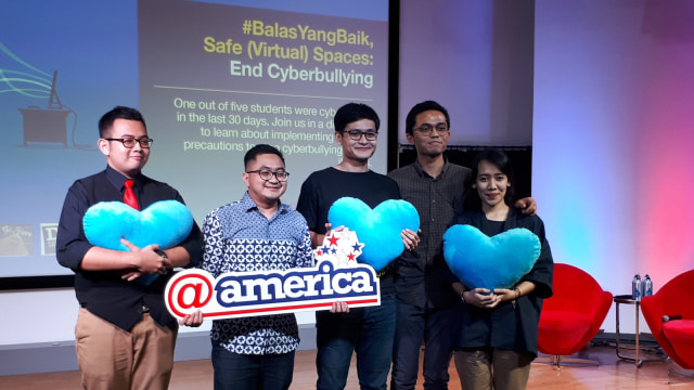 Kampanye #BalasYangBaik untuk Cegah Cyberbullying (Foto: Luthfa Nurridha/kumparan)