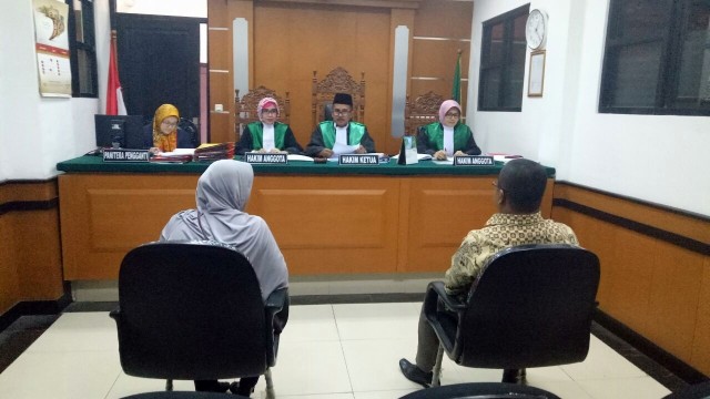 Persidangan Perceraian di Pengadilan Agama Bekasi (Foto: Adim Mugni/kumparan)