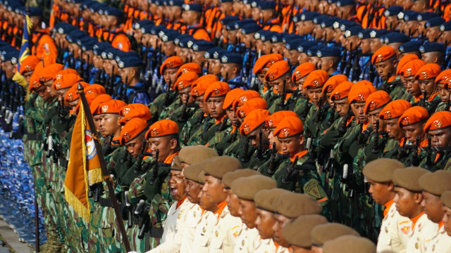 Perayaan HUT ke-72 TNI (Foto: Aditia Noviansyah/kumparan)