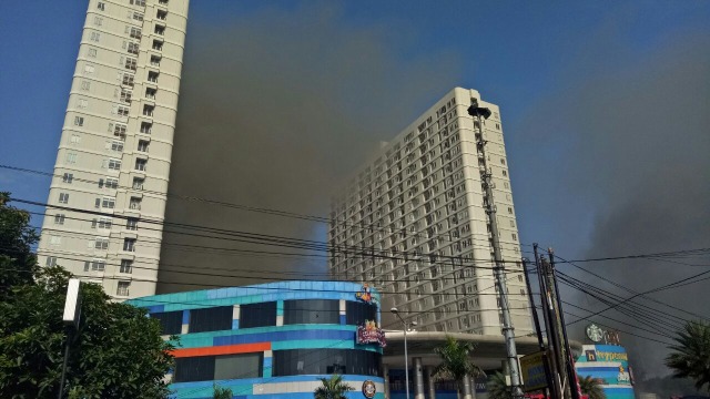 Kebakaran di Apartemen Cinere Bellevue  (Foto: Nabilla Fatiara/kumparan)