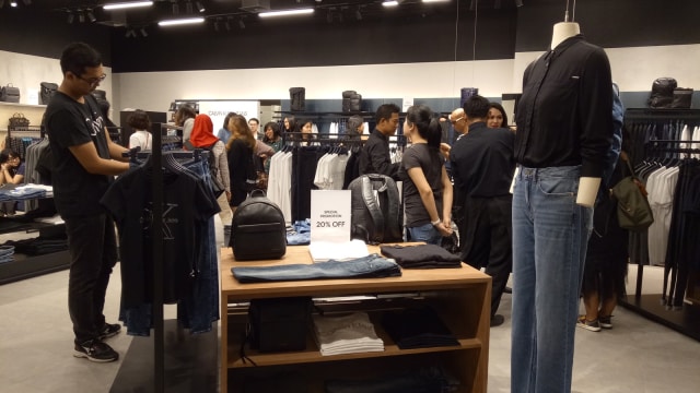 Calvin Klein Jeans Hadirkan Koleksi T-shirt (Foto:  Andari Novianti/kumparan)