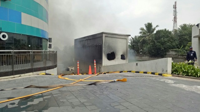 Kebakaran di Apartemen Cinere Bellevue (Foto: Nabilla Fatiara/kumparan)