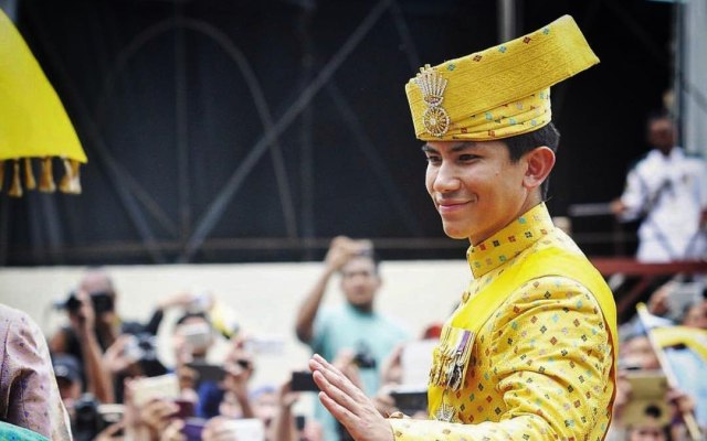 Pangeran Brunei Abdul Mateen Bolkiah (Foto: Instagram @tmski)