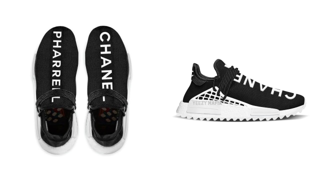 chanel pharrell shoes adidas