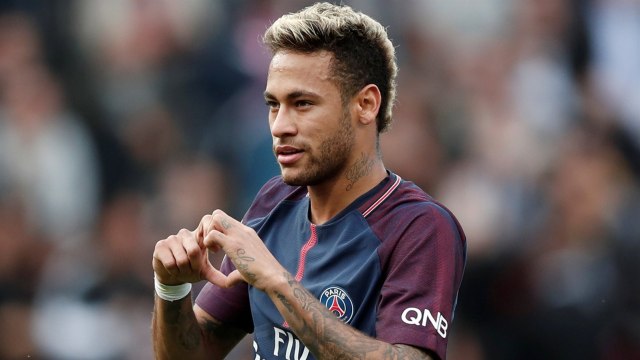 Neymar Jr kandidat peraih FIFA Awards. (Foto: Benoit Tessier/Reuters)