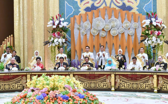 50 Tahun Bertakhta Sultan Hassanal Bolkiah (Foto: Dok. Biro Pers Setpres)