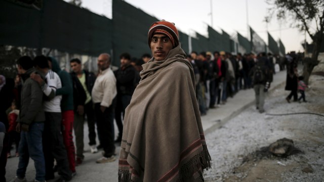 Ilustrasi imigran gelap (Foto: REUTERS/Alkis Konstantinidis/File Photo)