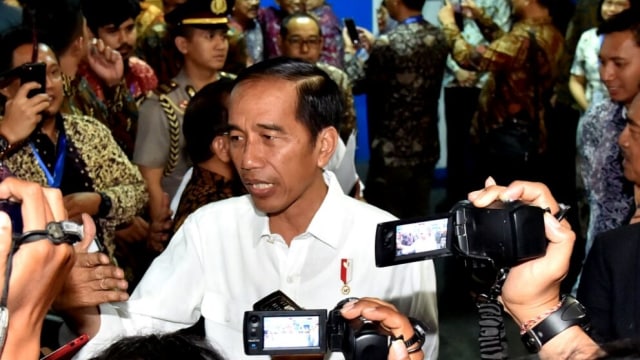 Jokowi di Jawa Pos (Foto: Biro Pers Setpres/Rusman)