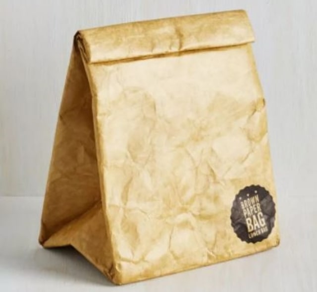 Tempat makan berbentuk paper bag (Foto: Amazon)