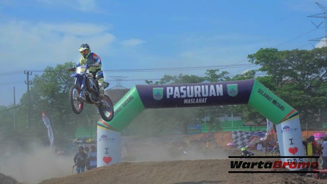 Crosser dan Gasstrack Nasional Ramaikan Ajang Motocross Piala Bupati Pasuruan 2017