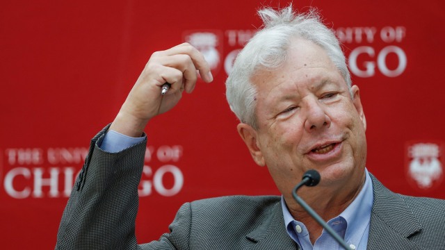 Penerima Nobel Ekonomi 2017, Richard Thaler (Foto: REUTERS/Kamil Krzaczynski)