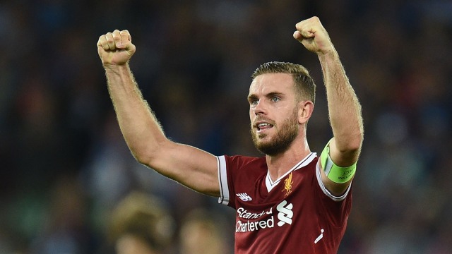 Henderson, sang kapten Liverpool. (Foto: Oli Scarff/AFP)