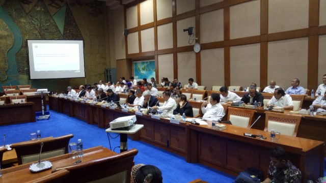 Rapat Pembahasan Anggaran Kementerian ESDM (Foto:  Resya Firmansyah/kumparan)