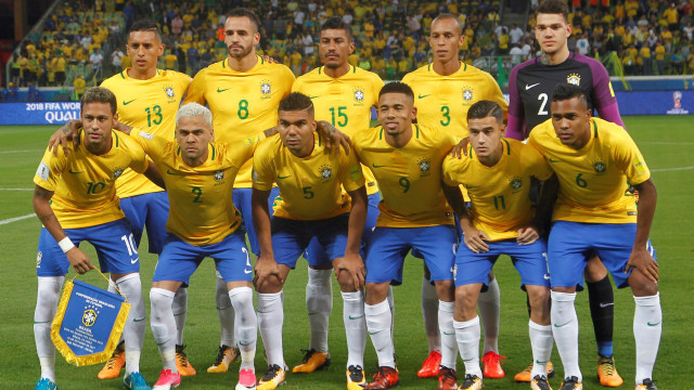 Starting XI Brasil. (Foto: REUTERS/Leonardo Benassatto)