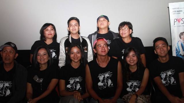 Pemain film Posesif (Foto: Munady)