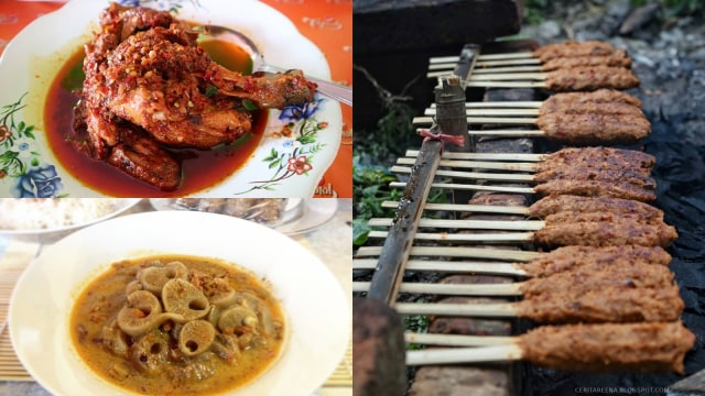 Kuliner khas Lombok Timur (Foto: IG/@masromdon @rasitaalfiyah @reenaokta)