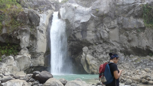 Air terjun Mangku Sakti, Sembalun (Foto: Niken Nurani/kumparan)