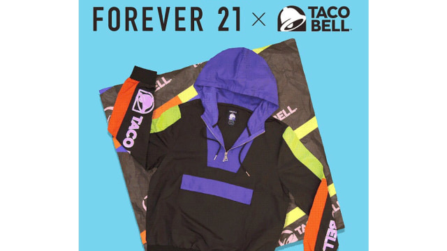 Kolaborasi Forever 21 X Taco Bell (Foto: Instagram: @forever21_losangeles)