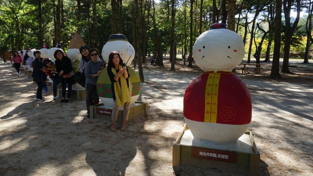 Keindahan Pulau Nami di Korea Selatan (Foto: Aditia Noviansyah/kumparan)