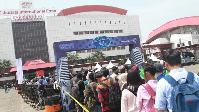 Audisi Indonesian Idol di JIExpo Kemayoran (Foto: Munady)