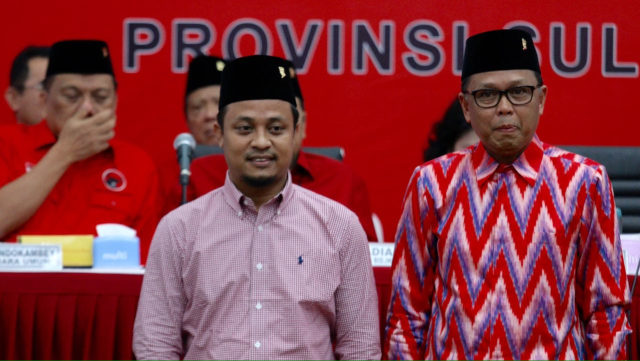 Nurdin Abdullah dan Andi Sudirman (Foto: Fanny Kusumawardhani/kumparan)