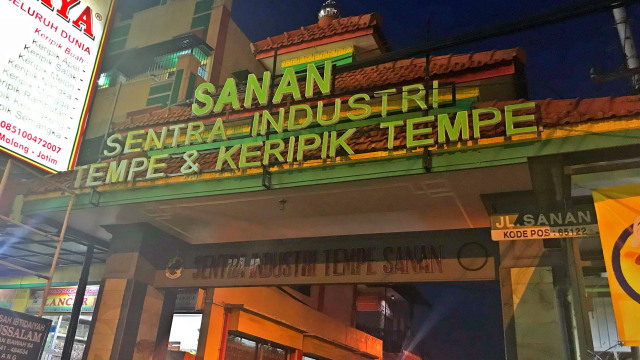 Kampung Sanan, Sentra Industri Keripik Tempe. (Foto: Stephanie Elia/kumparan)