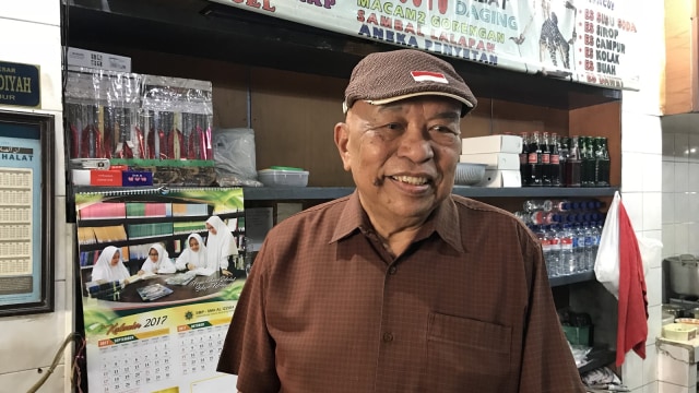 Sukarli Arief (75), Pemilik Restoran Khas Jawa (Foto: Stephanie Elia/kumparan)