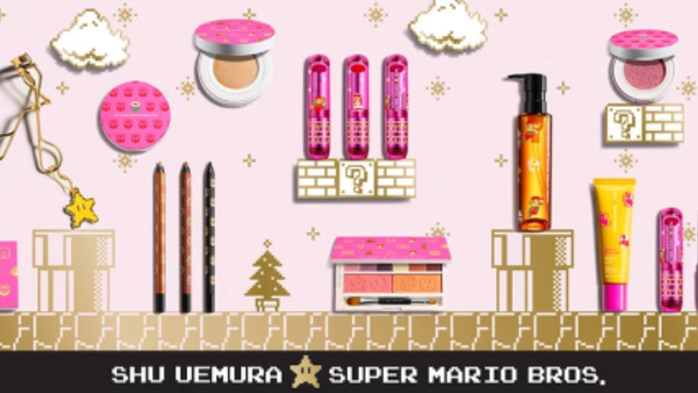 Kolaborasi Shu Uemura X Mario Bross (Foto: Shu Uemura)