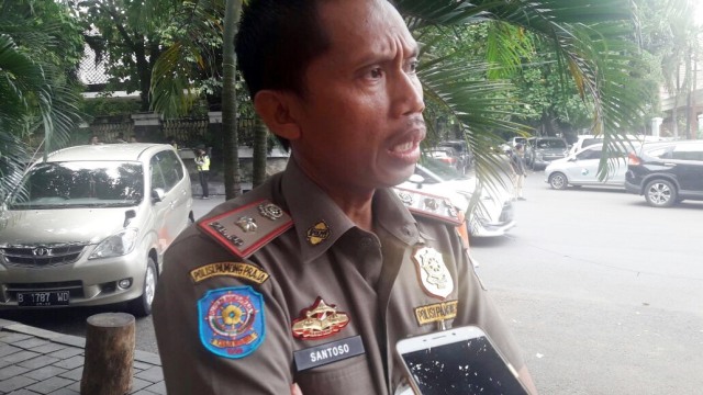 Kasi Ops Pol PP Jakarta Pusat Santoso (Foto: Fadjar Hadi/kumparan)