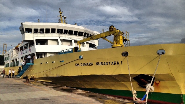 Kapal Ternak KM Camara Nusantara 1 (Foto: Dok. PT Pelni)