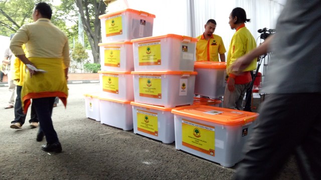 Partai Berkarya Lengkapi Syarat Pendaftaran Pemilu (Foto: Kevin Kurnianto/kumparan)