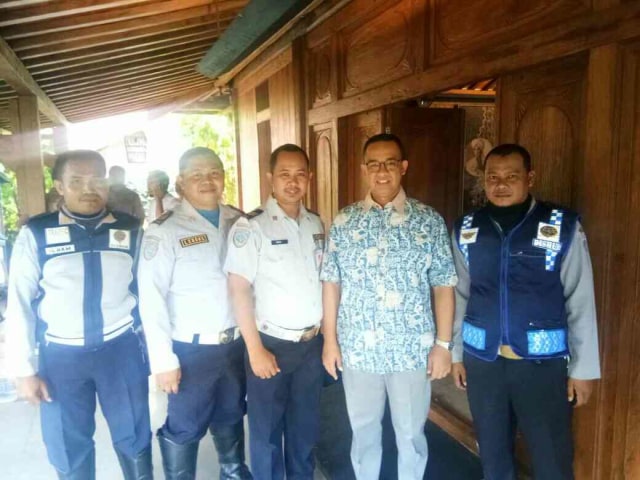 Jelang Pelantikan Anis - Sandi Sudinhub Jaksel Siagakan 130 Personil di Titik Rawan Kemacetan