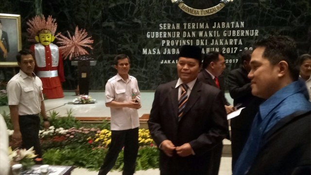 Hidayat Nur Wahid di Balai Kota (Foto: Johanes Hutabarat/kumparan)