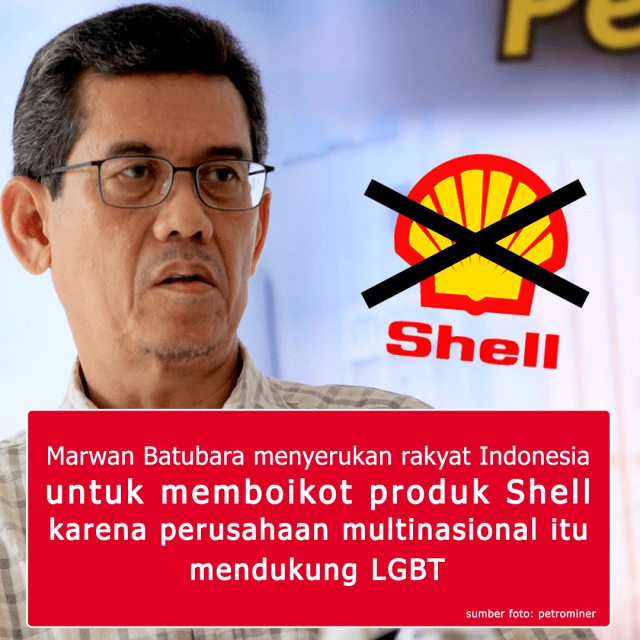 Shell Dukung LGBT, Masyarakat Diminata Boikot Produknya di Indonesia