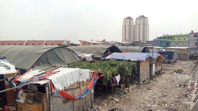 Kampung Akuarium, Penjaringan, Jakarta Utara (Foto: Adim Mugni M/kumparan)
