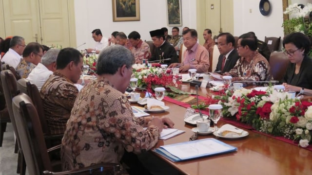 Rapat Terbatas Soal Dana Desa di Istana Bogor (Foto: Yudhistira Amran/kumparan)