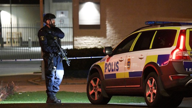 Polisi Swedia Foto: News Agency/Johan Nilsson via Reuters 