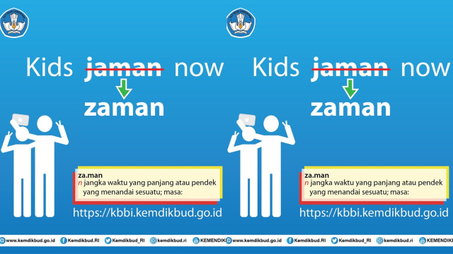 Kids Jaman Now (Foto: Twitter/@kemendikbud)