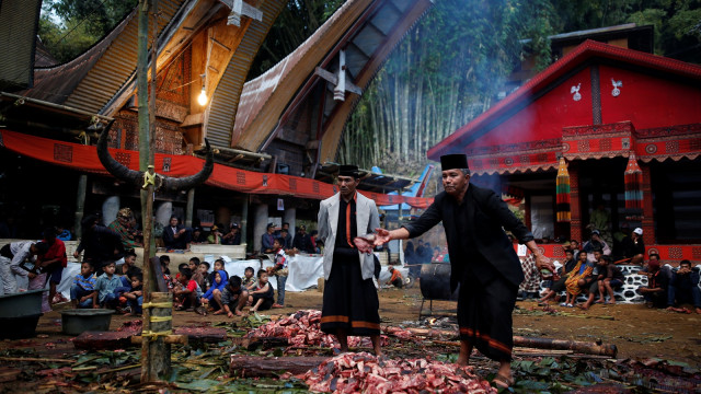 Ritual Suku Toraja (Foto: REUTERS/Darren Whiteside)