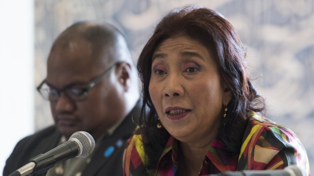 Susi Pudjiastuti (Foto: AFP/Don Emmert)